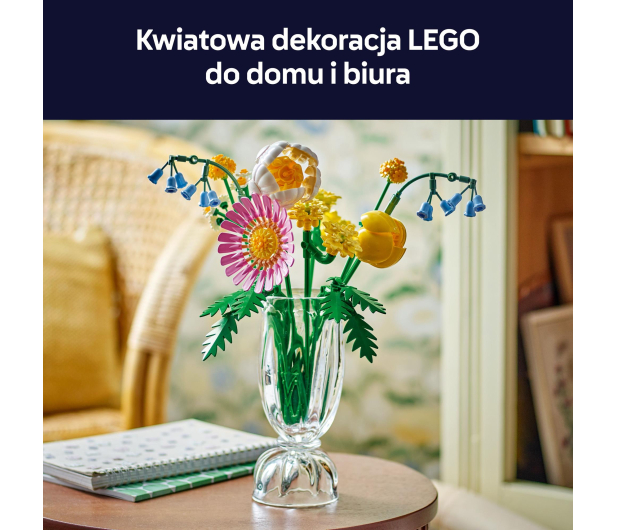 LEGO Botanicals 10347 Mały bukiet żółtych kwiatów - 1308165 - zdjęcie 8